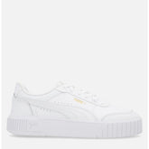 Puma Womens Carina Mia Shoes In White & Gold