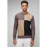 Ben Sherman Panel Crew Sweater In CornStalk