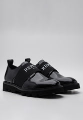 Replay Mens Canver Brush Shoes Black