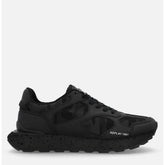 Replay Mens Dean Covert Camo Sneaker In Black