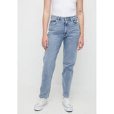 Guess High Rise Mom Light Wash