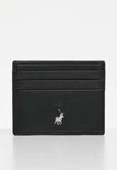 Polo Nappa Driver's Licence Wallet In Black