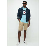 Ben Sherman Target Mens T-Shirt In Retro Blue