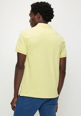 Polo 0049558 Mens Ss Pique Golfer Yellow