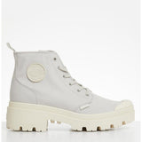 Palladium Womens Pallabase Twill Shoes In Moonstruck