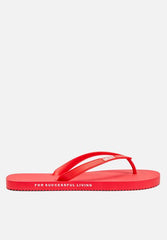 Diesel Mens White Red Sa-Rio Sandals