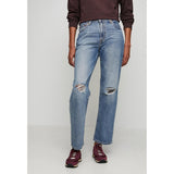 Levis Womens Easy Dad Jeans In Medium Indigo