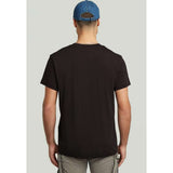 G-Star Raw Mens Black Hd Print R T-Shirt