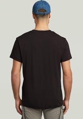 G-Star Raw Mens Black Hd Print R T-Shirt