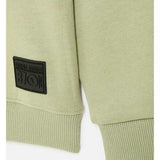Soviet Zander Boys Crew Neck Sweat Top Light Sage