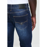 Guess Mens Slim Straight Jeans In Dark Wash