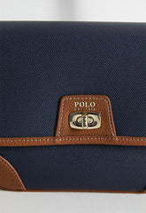 Polo womens Cabana Flapover Sling Bag In Blue