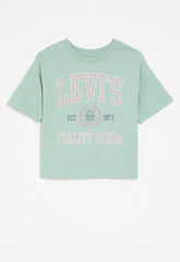 Levis Girls Collegiate Meet & Greet T-Shirt In Blue