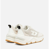Diesel Womens S-Savannah Tulu Sneakers In Pumice Stone/White Alyssum/White