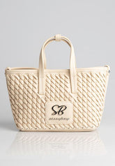 Sissyboy Bg841 Ladies Textured Woven Mini Tote Bag