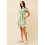 Mandi Ladies Dress In Green