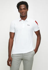 Polo Mens Active Sleeve Pony Short Sleeves Golfer White