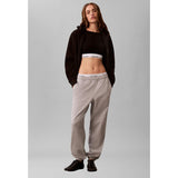 Calvin Klein Unisex Monologo French Terry Jogger In Grey