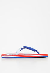 Ben Sherman Check Sandals Red