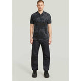 G-Star Raw Mens Dunda Slim Polo Golfers In Ink