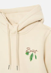 Soviet Biys Fashion Hoodie In Ecru