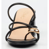 Miss Black Ladies Bardot Heels In Black