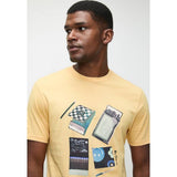 Ben Sherman Match Box Mens T-Shirt In New Wheat