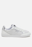 Diesel Womens S D Leo Low Sneakers In White/Silver