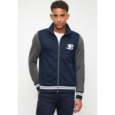 Ben Shereman Mens Navy Varsity Bomber Jacket