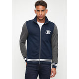 Ben Shereman Mens Navy Varsity Bomber Jacket
