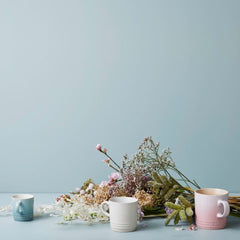 Le Creuset Set Of 4 Espresso Mugs Neutral