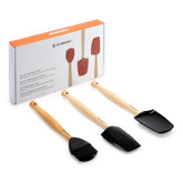 Le Creuset Set Of 3 Craft Spatula Set Black