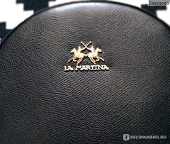 La Martina Principe Caterina Backpack In Black