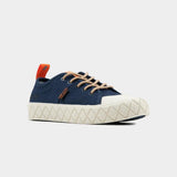 Palladium Boys Ace Lo Supply Shoes In Indigo