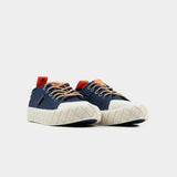 Palladium Boys Ace Lo Supply Shoes In Indigo