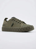 Palladium Boys Ace Lo Supply Shoes In Olive