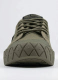 Palladium Boys Ace Lo Supply Shoes In Olive