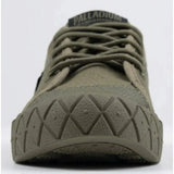 Palladium Boys Ace Lo Supply Shoes In Olive