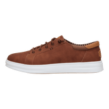 Hey Dude Mens Paul Pro Classic Sneaker In Cognac
