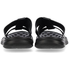 Pierre Cardin mens Ocean Sandals In Black
