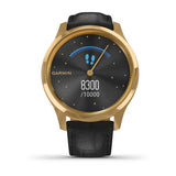 Garmin Vivo move Luxe Black Embossed Leather