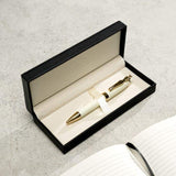 Carrol Boyes Ballpoint Pen Woman In Gold/Cream