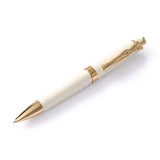 Carrol Boyes Ballpoint Pen Woman In Gold/Cream