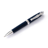 Carrol Boyes Ballpoint Pen Woman In Silver/Navy