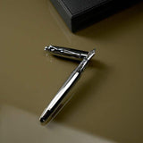 Carrol Boyes Fountain Pen Woman In Silver/Silver