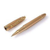 Carrol Boyes Rollerball Pen Woman In Gold/Gold
