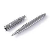 Carrol Boyes Rollerball Pen Woman In Silver/Silver