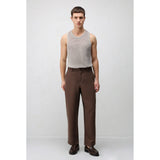 Antioch Mens Knitwear Tank Top In Natural
