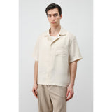 Antioch Mens Short Sleeve Shirt In Stone