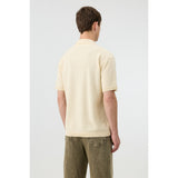 Antioch Mens Protai Knit Golfer In Stone